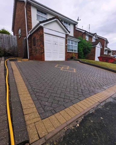 Cleaned Block Paving 