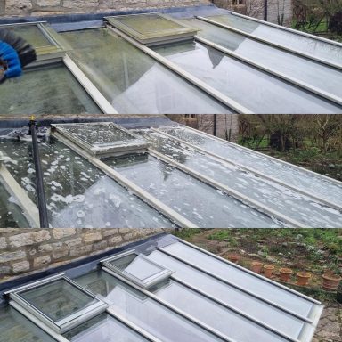 Glass Roof Cleaning